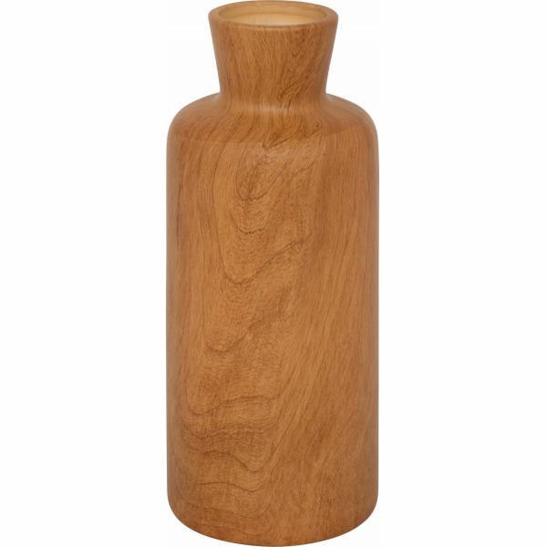 ATMOSPHERA Keramická váza SAO, imitace dřeva, 30 cm