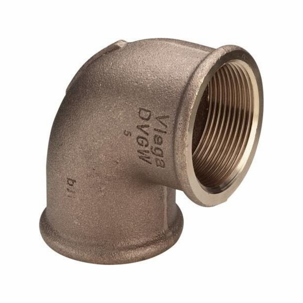 Viega Koleno 90° 1 1/2 bronz / lesklý Trubkový spoj