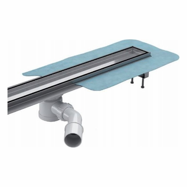 Wiper MODRÁ lineární drenáž s mřížkou pro napouštění, dél...