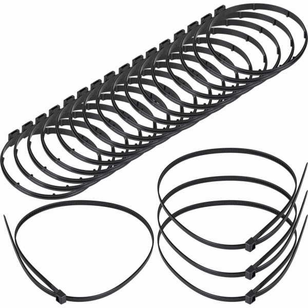 SpiroFlex&nbsp;Univerzální&nbsp;plastová&nbsp;distanční&nbsp;svorka&nbsp;60-80&nbsp;(PP...