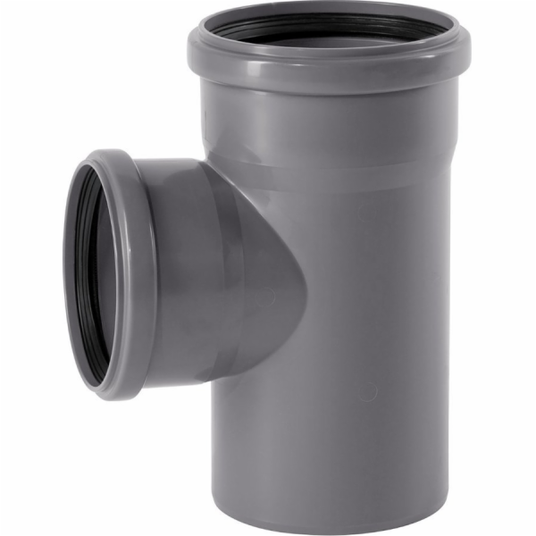 Magnaplast&nbsp;Vnitřní&nbsp;odpadní&nbsp;T-kus&nbsp;PP&nbsp;125/110/87&nbsp;HTEA&nbsp;šedý