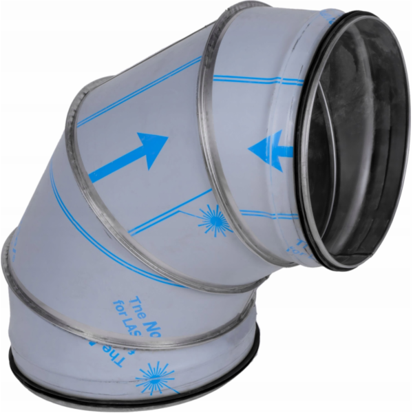 ALNOR Segmentové koleno odolné vůči kyselinám s těsněním ...