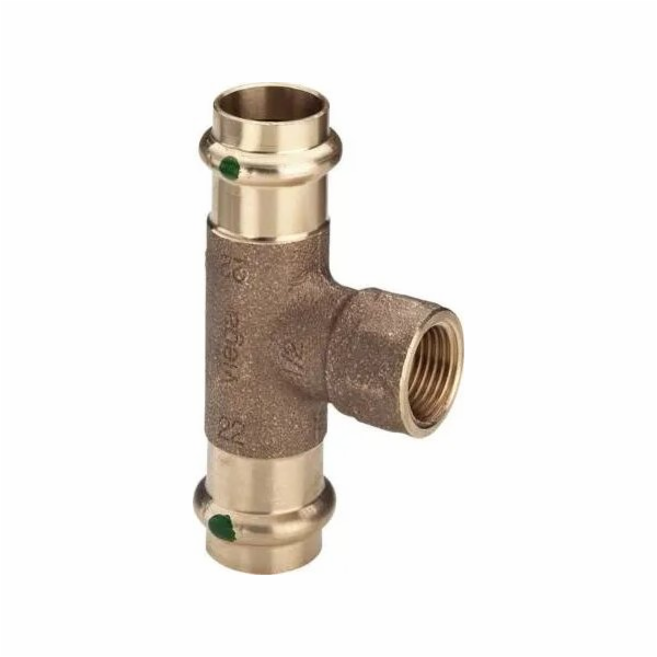 Viega Upínací T-kus G/W 22 x 1/2 x 22Trubková spojka