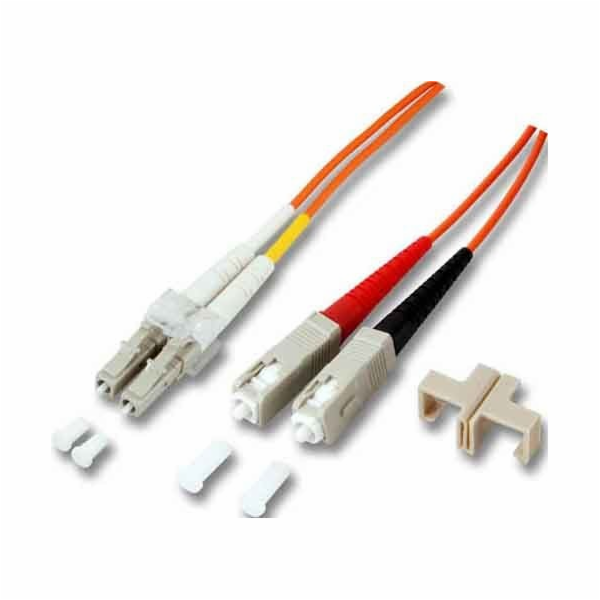 EFB optický patchcord LC-SC, 50/125µ, OM3, 2m (O0314.2)