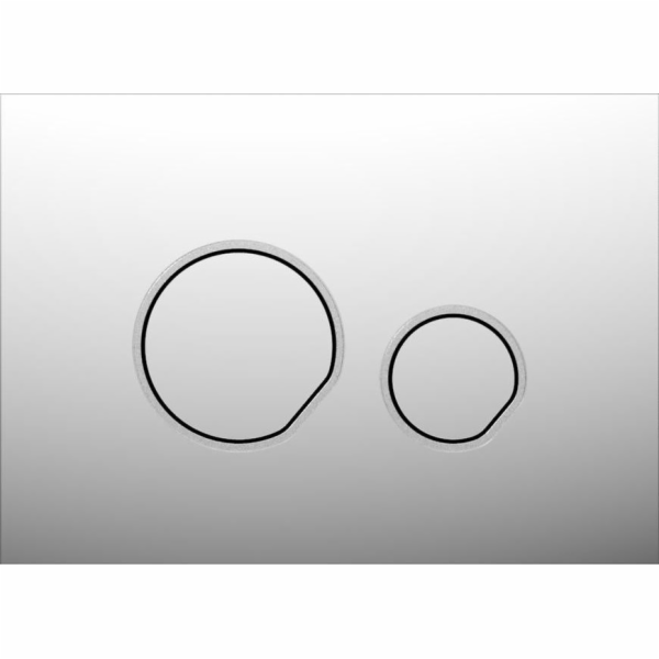 CEDO splachovací tlačítko 2v1 pro 1- a 2-řadé armatury, d...