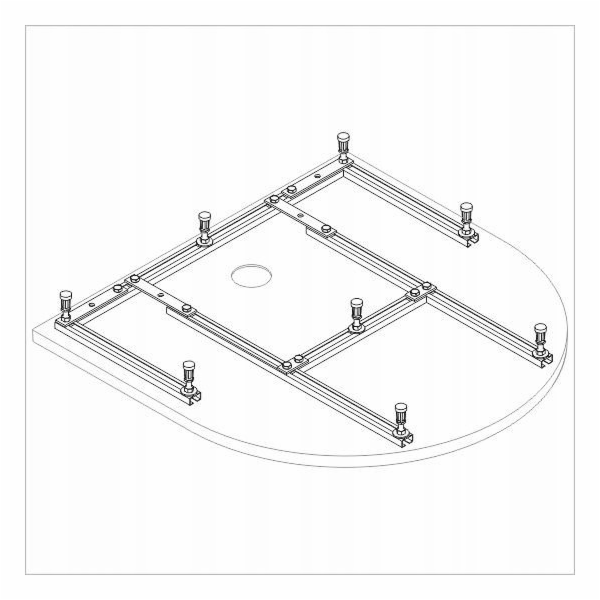 Sanplast Nohy sprchové vaničky Sanplast 194-E1427 - 194-E...