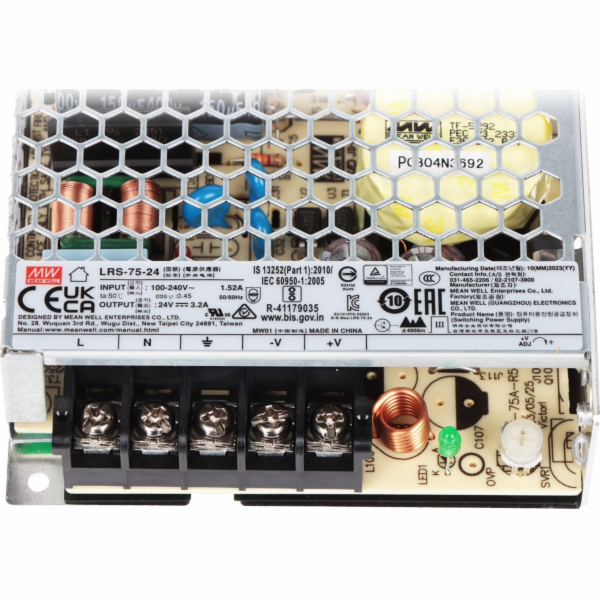 Mean Well SPÍNACÍ ZDROJ LRS-75-24 MEAN WELL