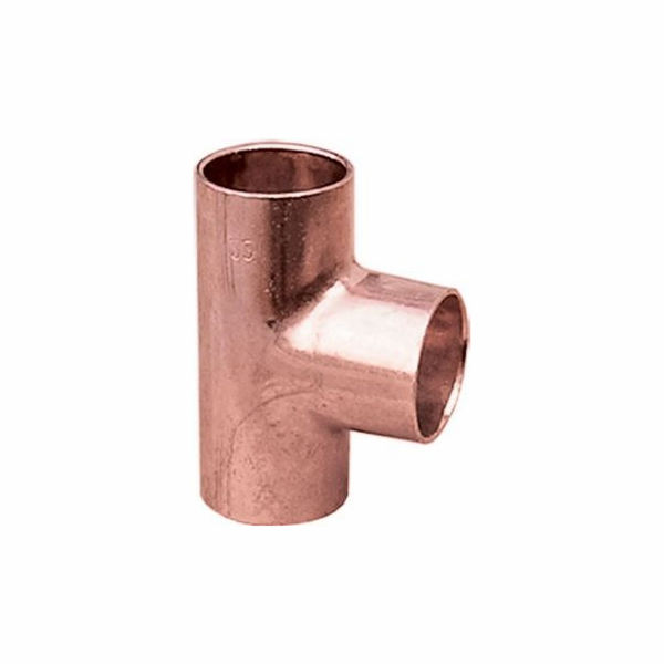 Viega Redukční T-kus 54 x 22 x 54 mm pájený (118792)
