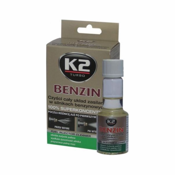 Aditivum do benzinu K2 BENZIN 50ml