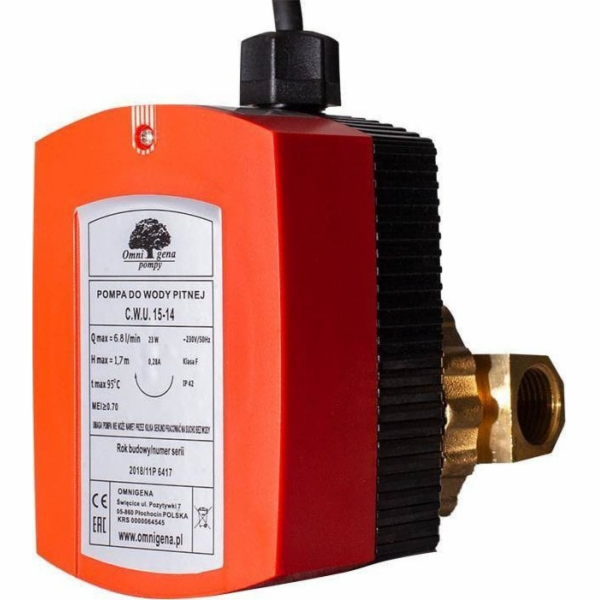 Omnigena Oběhové čerpadlo teplé užitkové vody OMI 15-14 O...
