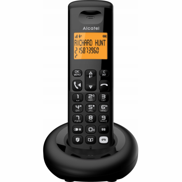 Alcatel E260 ČERNÝ - DECT TELEFON