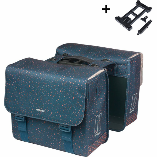 Basil DVOJITÁ KOLOVÁ TAŠKA FLAIR, MIK s montážním adaptér...