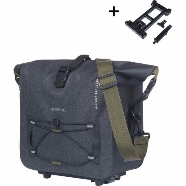 Batoh BASIL NAVIGATOR STORM, MIK s montážním adaptérem, 1...
