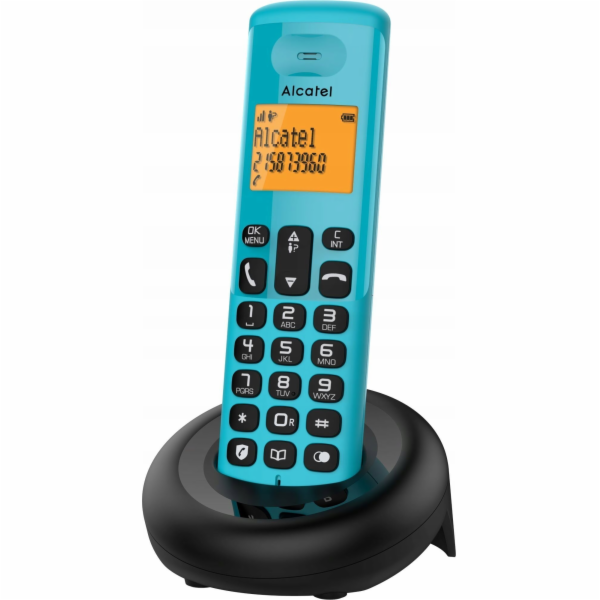 Alcatel E160 MODRÝ - DECT TELEFON