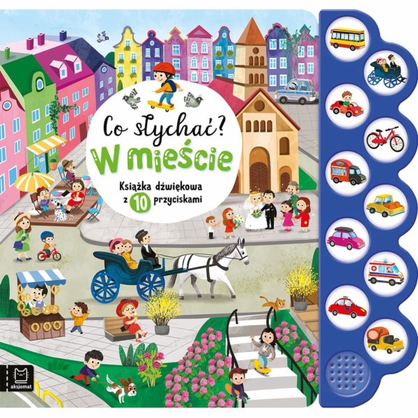 Aksjomat Co se děje? Ve městě Zvuk knihy 10button.39488