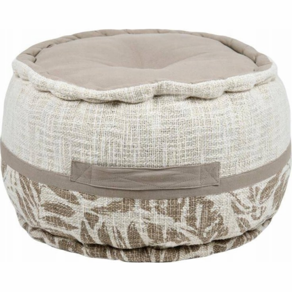Bavlněný puf HEMERA, O 40 cm