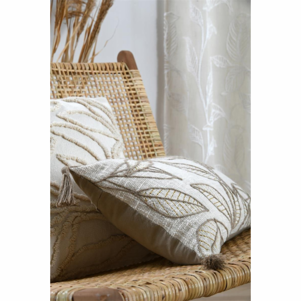 Atmosphera Dekorativní polštář HEMERA s třásněmi, 50 x 30 cm