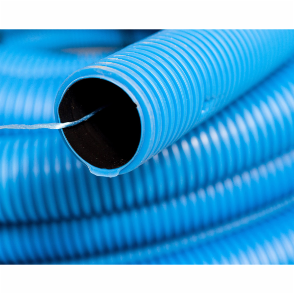 Kopos Vlnitá plášťová trubka modrá 40mm KF (25M/2625M)