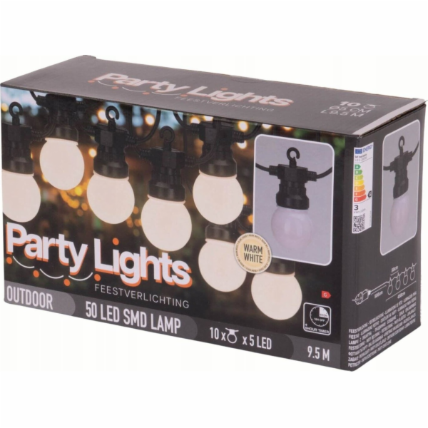 ProGarden Světelná girlanda 10 LED