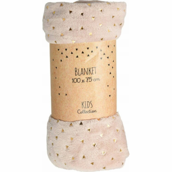 Home Styling Collection Dětská deka s metalickým vzorem, ...