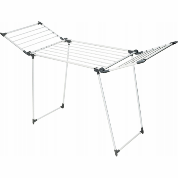 Kovový&nbsp;sušák&nbsp;na&nbsp;prádlo,&nbsp;výsuvný,&nbsp;110&nbsp;cm