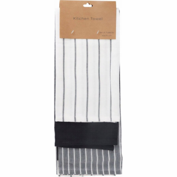Home Styling Collection Bavlněné kuchyňské utěrky, 3 ks, ...