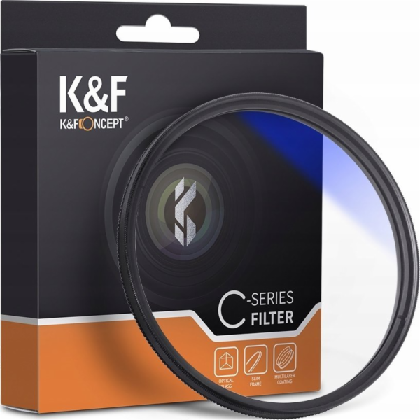 K&F Polarizační filtr 58mm CPL HD MC Slim C