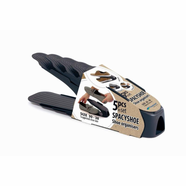 Organizér na boty PROSPERPLAST antracit vel. 30-38 5ks