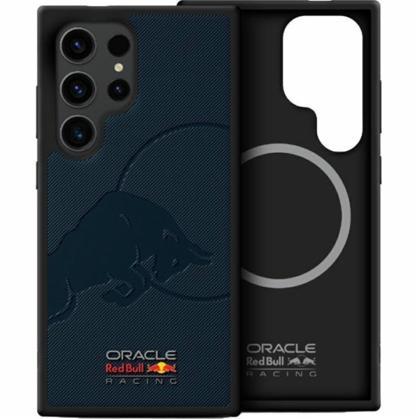 Red Bull Kožený síťovaný kryt MagSafe s raženým povrchem ...
