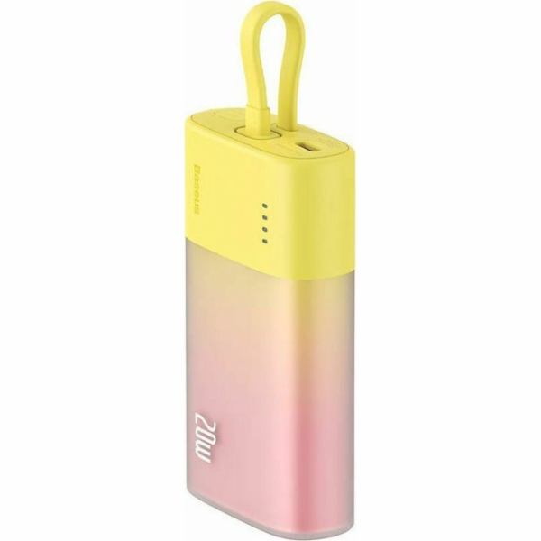Baseus Powerbanka Popsicle 5200mAh 20W s vestavěným kabel...