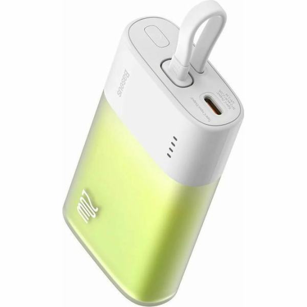 Baseus Powerbanka Popsicle 5200mAh 20W s vestavěným kabel...