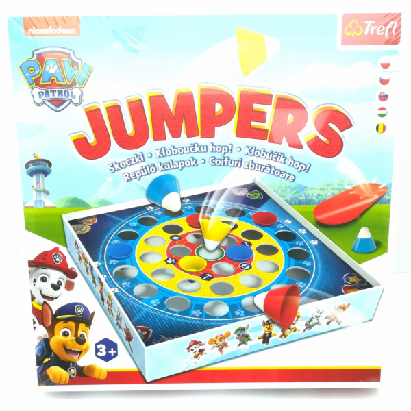 Trefl Hra Tlapková patrola - skákací kousky 01998
