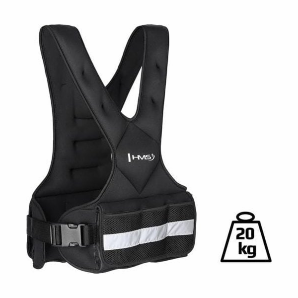 KOR20 NASTAVITELNÁ VÁŽENÁ VESTA 20KG HMS
