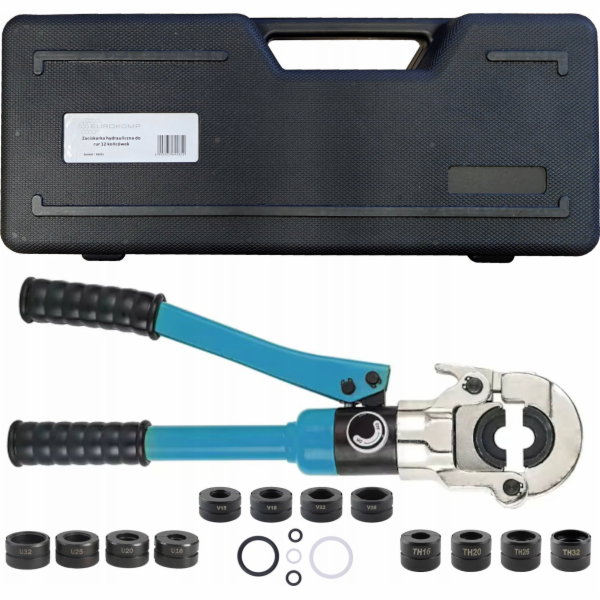 Eurokomp Hydraulické krimpovací kleště na trubky s 12 hro...