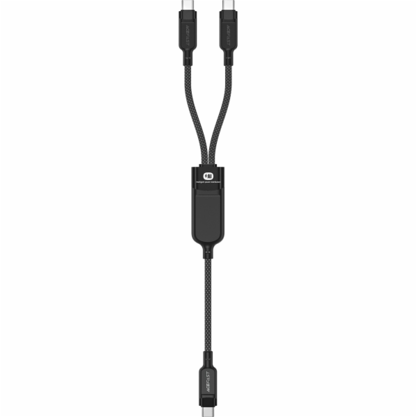Acefast 2v1 kabel dvojitý USB-C - 2x USB-C 100W 480Mb/s -...