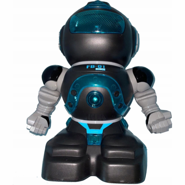 Mega Creative Černý robot ovládaný hodinkami