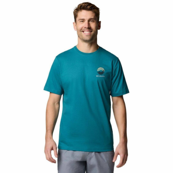 Columbia Tričko Kettle River Outdoor 2120411364 Green M