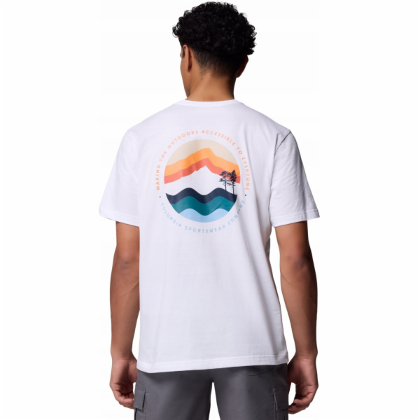 Columbia&nbsp;Tričko&nbsp;Kettle&nbsp;River&nbsp;Outdoor&nbsp;2120411101&nbsp;bílé&nbsp;L