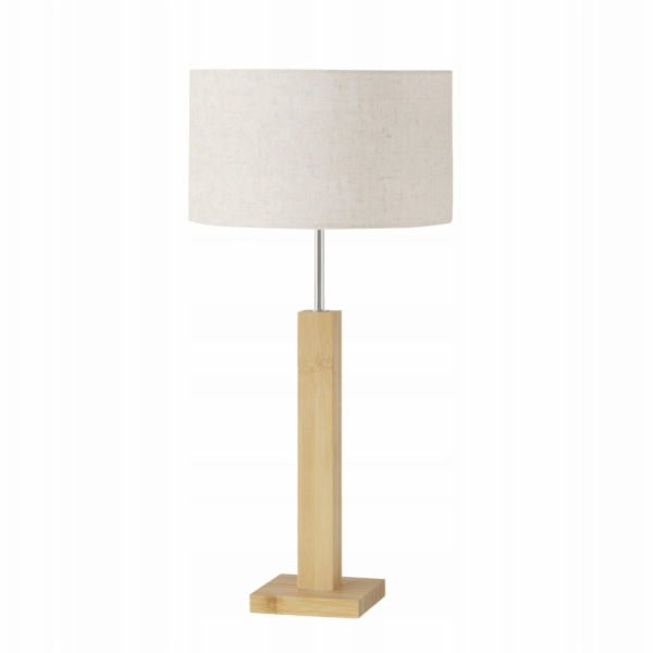 Boltze Stolní lampa s bambusovou základnou BENITO, 57 cm