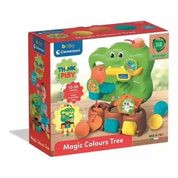 Clementoni CLE BABY Logická hračka Strom 17580