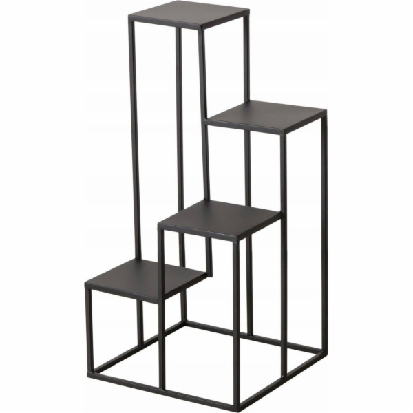 Boltze REMUS kovový stojan na květiny se 4 úrovněmi, 68 cm