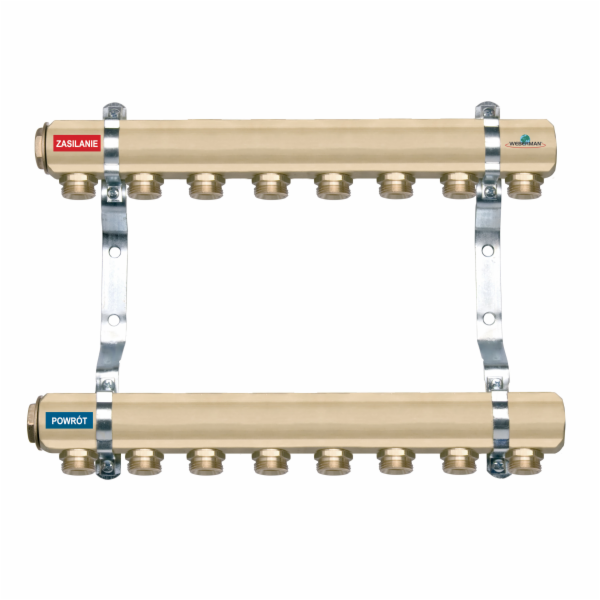 Ferro 7cestný rozdělovač 1 s niply RPN07