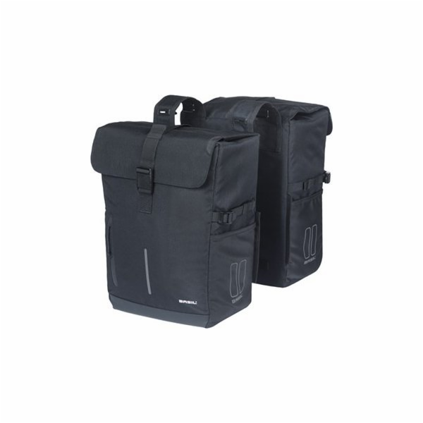 BASIL MOVE DVOJITÁ TAŠKA NA KOLO, UNIVERZÁLNÍ MOST, 30L, ...