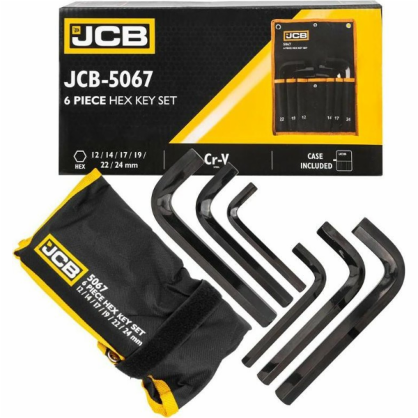 JCB ŠESTIHRANNÉ ZÁSUVKY 6ks 12-24mm / POUZDRO