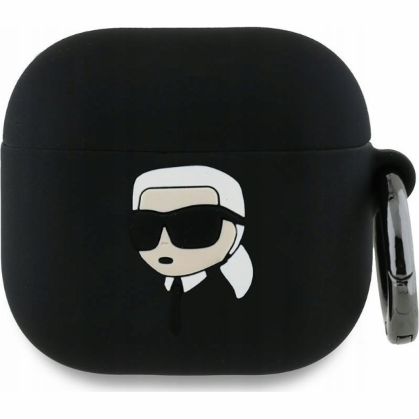Karl Lagerfeld KLA4RUNIKK silikonový kryt na AirPods 4 če...