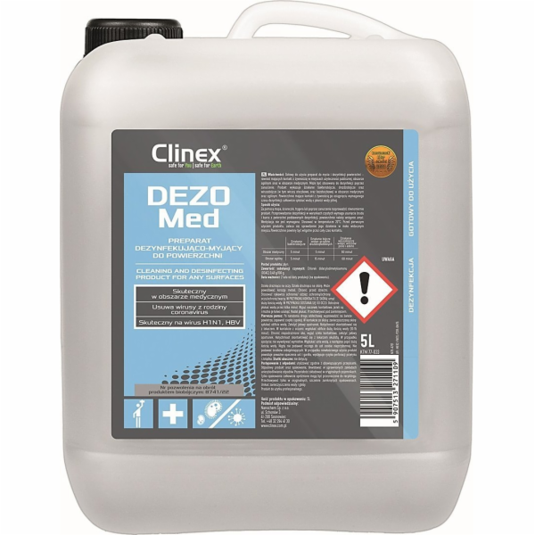 Clinex Dezinfekční a čisticí prostředek na povrchy Dezome...