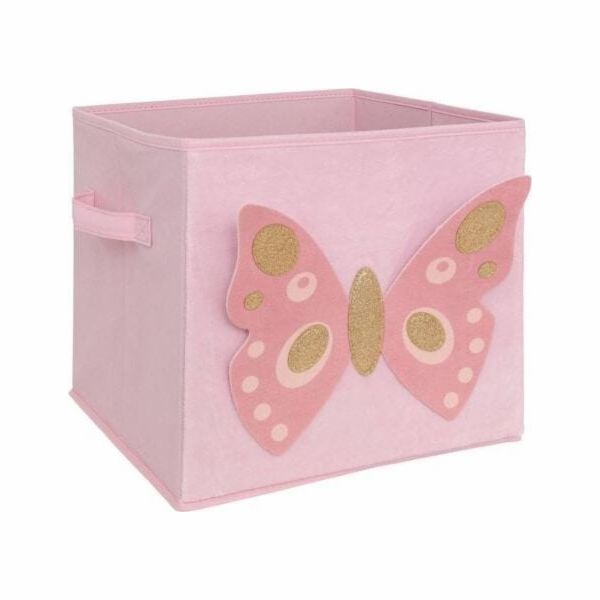Atmosphera Krabička na hračky STAY Motýl, 29 x 29 cm