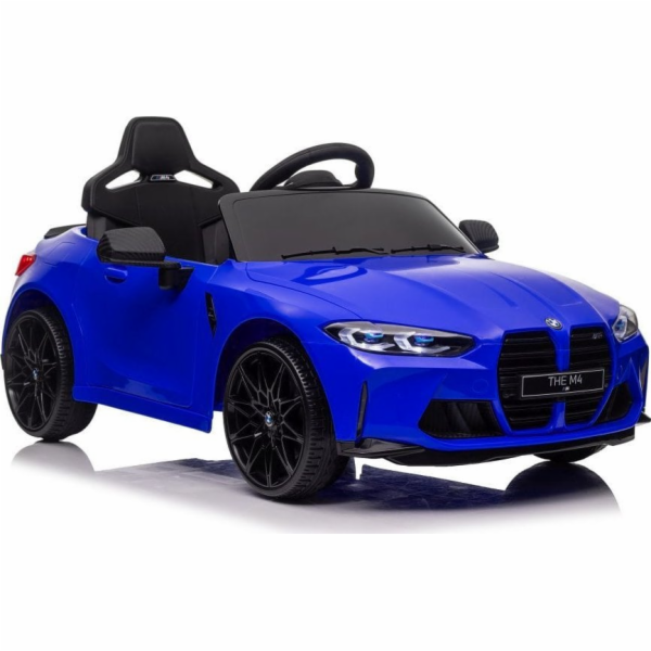 LeanToys BMW M4 bateriové auto natřené modře