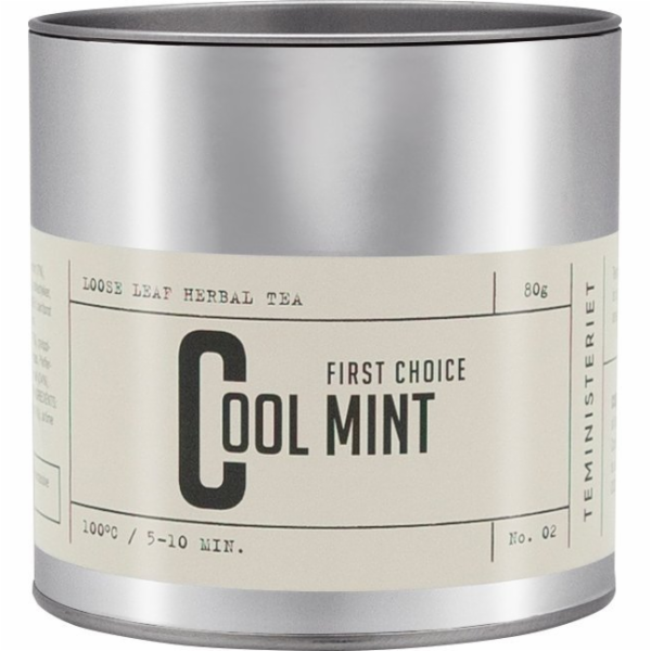 Teministeriet First Choice sypaný čaj s chladivou mátou č...