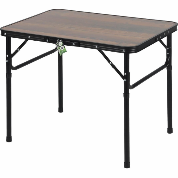 Enero SKLÁDACÍ KEMPINGOVÝ STŮL 75X55X25-59CM DŘEVĚNÝ